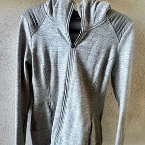 Athleta Fleece Full Zip Hoodie